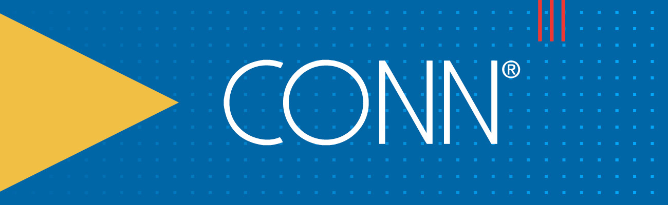 Conn Brand Logo Heading Graphic